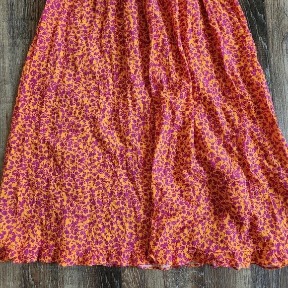 Peony Swimwear Gathered Midi Dress in Garden Party Size 6 US XS NWT - Picture 6 of 14